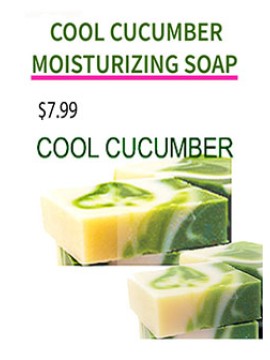 COOL CUCUMBER MOISTURIZING SOAP